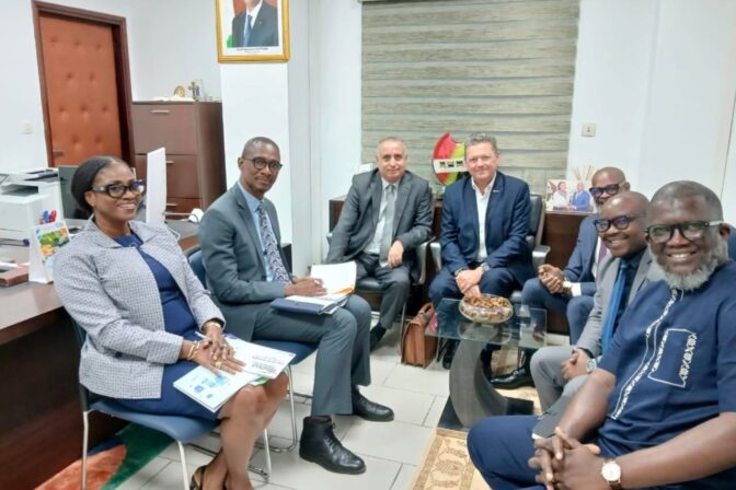 Rencontre  TEMENOS-SOTELS avec Mme Hélène DOLLO KOKOURA , Directrice ..